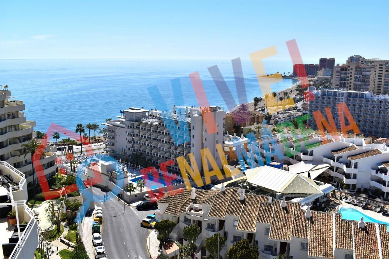 "Vive Benal Beach" Con Parque Acuatico Y 50M A La Playa 3918 Benalmadena Luaran gambar